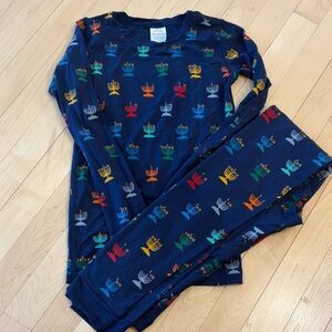 Hanna Andersson Colorful Hanukkah Pajamas